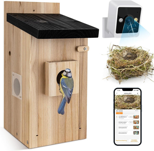 Smart Bird House With Camera