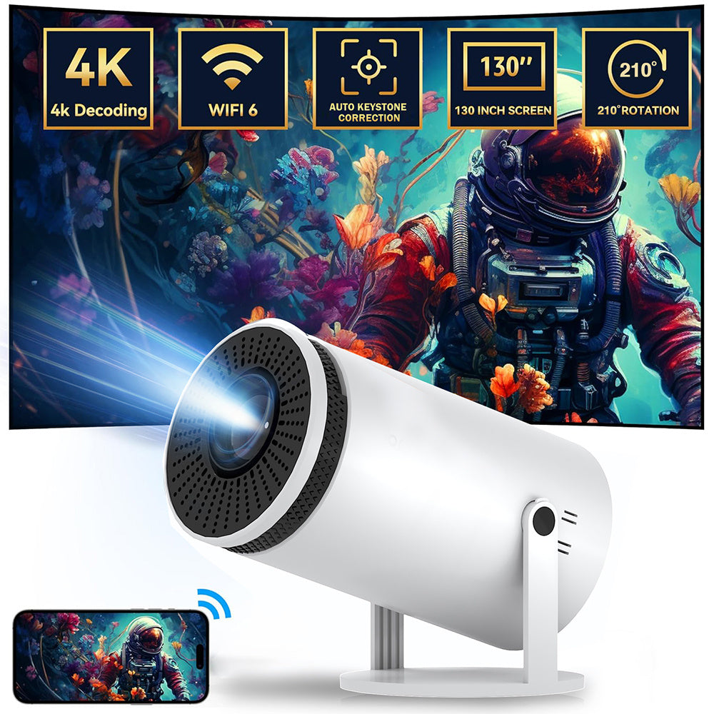 Mini 4K Home Cinema Projector